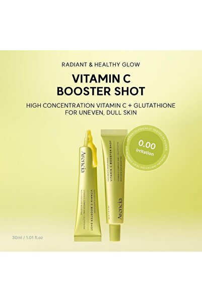 Arencia Vitamin C Skin Brightening Serum with Glutathione, Niacinamide, and V...