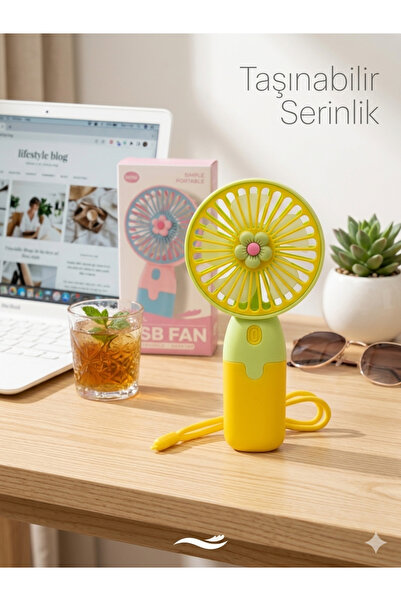 Mesa USB ŞARJLI 3 DERECE FANLI TAŞINABİLİR MİNİ VANTİLATÖR PERVANE