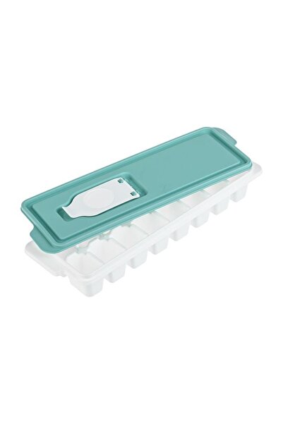 OEM Cutie pentru Cuburi de Gheață cu Capac, pentru 16 cuburi, Verde