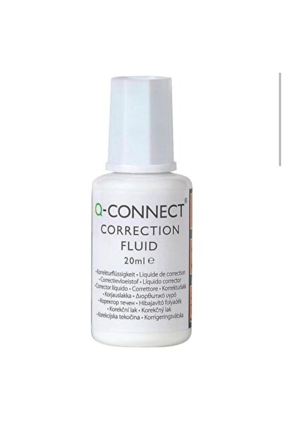 Fara brand Pasta corectoare Q-CONNECT, 20 ml, cu pensula