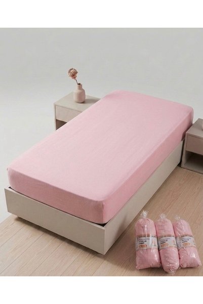 Madame Asel Home Elastic Bed Sheet %Cotton