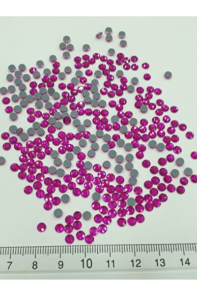 CRYSTALSHOP Pietre termoadhesive Hotfix Ss16 Fuchsia (50 grame ~ 1440 bucăți)