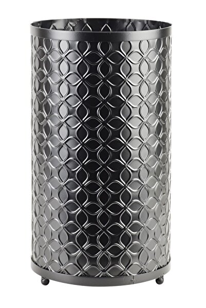 MONDEX Suport umbrele metalic CEDRIC BLACK 24 x 24 x 42.5 cm Negru 1 buc.