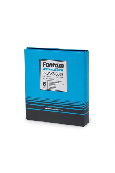 Fantom Promax 600 Süpürge Bez Toz Torbası 5li Paket