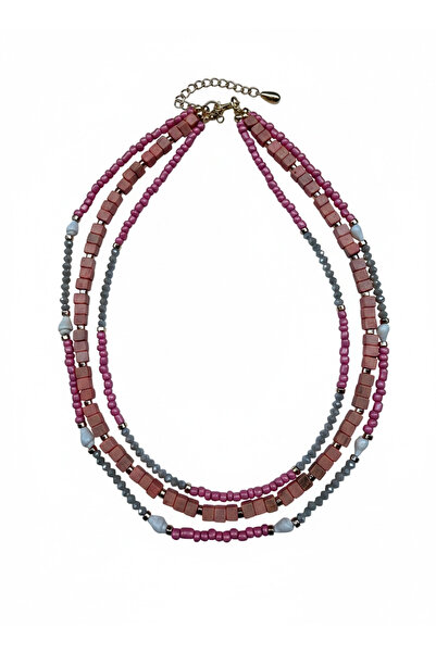 Bo Takı ve Aksesuar Beads United Triple Necklace