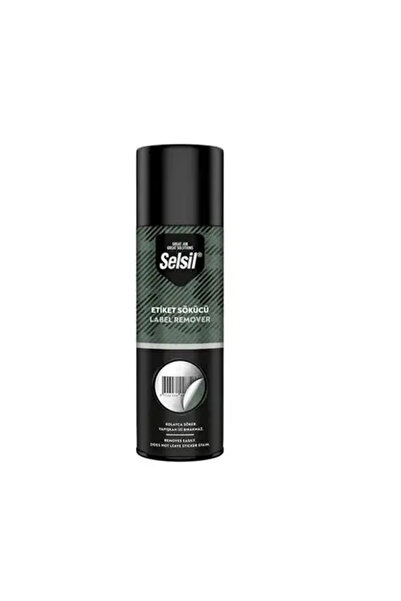 Genel Markalar Selsil Etiket ve Yapışkan Sökücü Sprey 200 ml Güçlü Formül