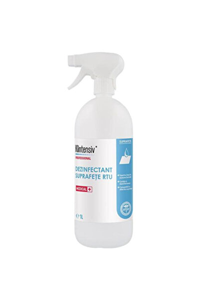 KLINTENSIV Dezinfectant pentru Suprafete RTU - Professional Medical, 1000 ml