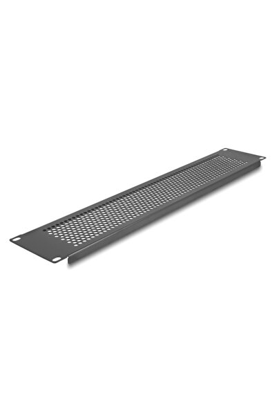 DELOCK κάλυμμα panel 67036 για 19"/2U rack, με αεραγωγούς, μαύρο