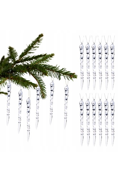 Korbi Set De Decoratiuni De Craciun, Korbi, Efect De Gheata, Agatare Usoara, ...