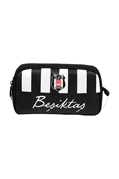 Zümrüt Kırtasiye Suport pentru pixuri Beşiktaş, negru, alb, cu două compartim...