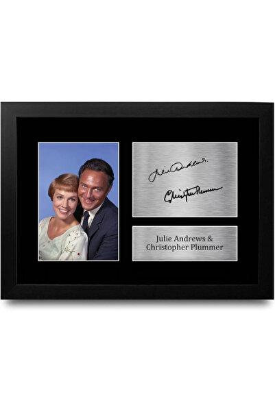 HWC Trading FR A4 Julie Andrews & Christopher Plummer Sound of Music Gifts Pr...