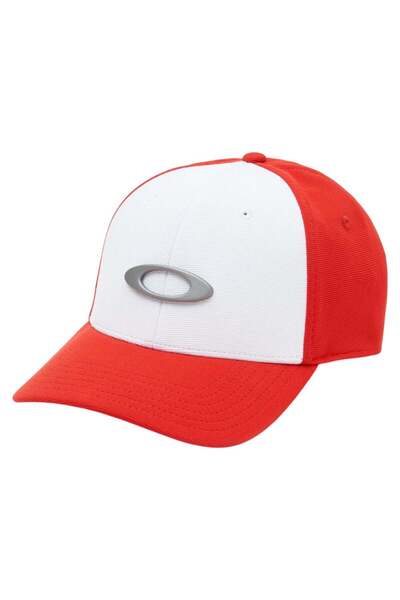Oakley Șapcă Tincan FW 2025-Alb/Roșu-L/XL