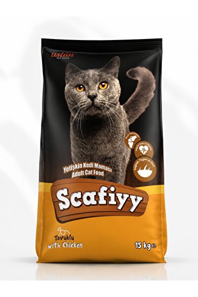 Scafiyyy Tavuklu Yetişkin Kedi Maması 15 Kg