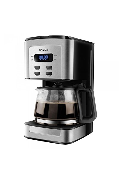 Samus Cafetieră TEMPORA 800W cu temporizator, capacitate 10 căni, rezervor de...
