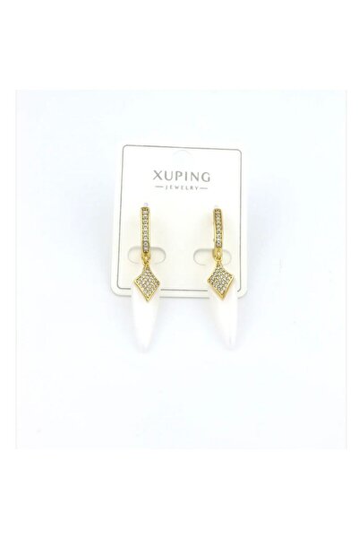 Haziran Accessory, Pearlescent Stone Earrings