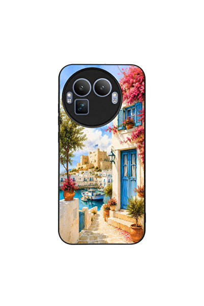 Sonique Θήκη Greek Island Muse Series για Realme GT 8 Pro 5G Ροδίτικο Λιμάνι