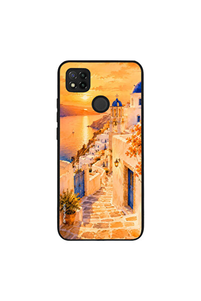 Sonique Θήκη Greek Island Muse Series για Xiaomi Redmi 9C / Redmi 10A Ηλιοβασ...