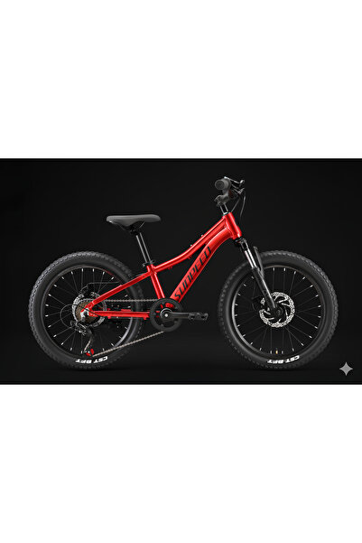 SUNPEED YOUTH 20" ÇOCUK BİSİKLETİ SHIMANO TX30 7 VİTES SPEED MEKANİK 160 MM D...
