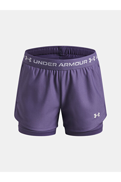 Under Armour Pantaloni scurți de fete UA Tech Play Up 2n1 Short