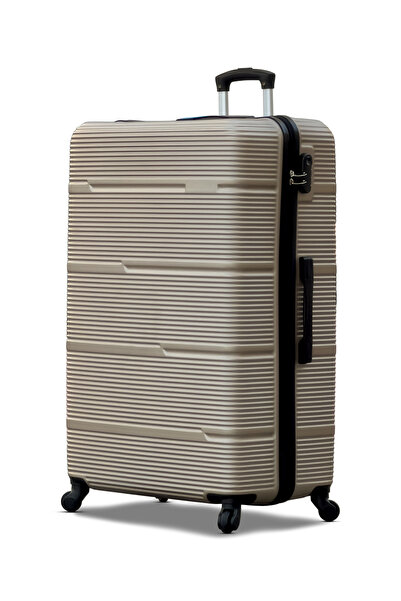 ZAAPPY Hard Shell Horizon Line ABS Lightweight 32 Inch (36-40KG) Luggage, Com...