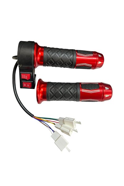 MOTORKİT MK E BİKE 3 KADEMELİ GERİ VİTESLİ ELCİK TAKIMI KIRMIZI