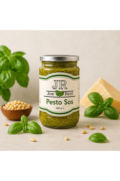 Joe Rest Pesto Sos 670 g Fesleğenli Sos