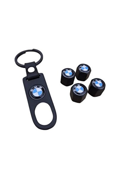STİLİX GARAGE Set breloc din PLASTIC și capac de supapă cu logo BMW