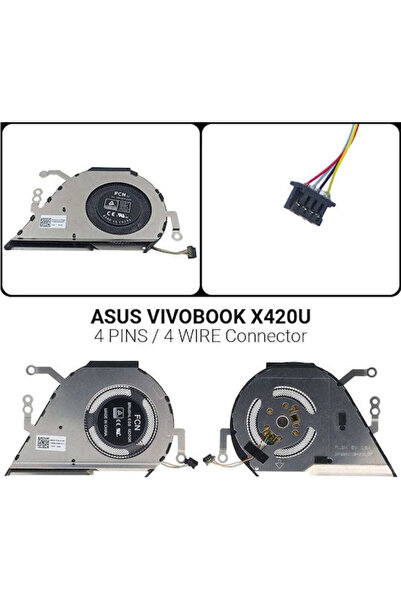 ASUS Ανταλλακτικός ανεμιστήρας φορητού υπολογιστή για VIVOBOOK F521