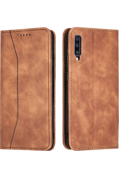 Other Bodycell PU Leather Book Synthetic Leather Brown (Galaxy A70) Code: 04-...