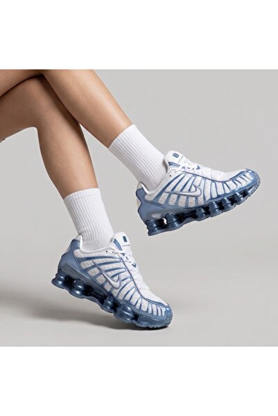 Nike Shox Tl White Casual Sneaker Sportie (Narrow Fit)