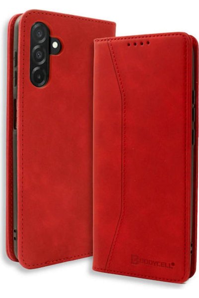 Other Θήκη Bodycell από Συνθετικό Δέρμα / Δέρμα Κόκκινο (SAMSUNG A56 5G) Κωδι...