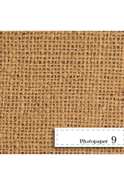 Not Applicable Hârtie foto pentru scrapbook cu model de iută 320x477 mm