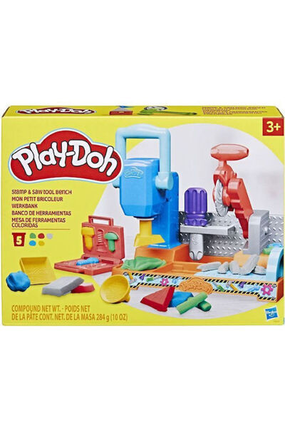Hasbro Games Hasbro Play-Doh Πλαστοκόλλα - Παιχνίδι Πάγκος με Εργαλεία Σφραγί...