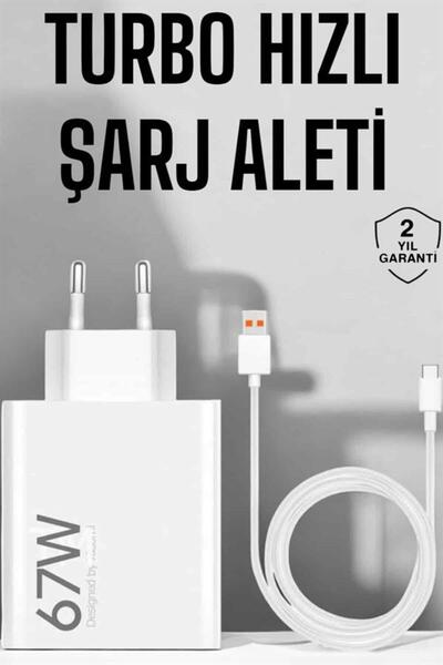 ZERO LAND SVL-SHOP Şarj Aleti 67W Hızlı Şarj Turbo Type-C Uyumlu Şarj (30024)...