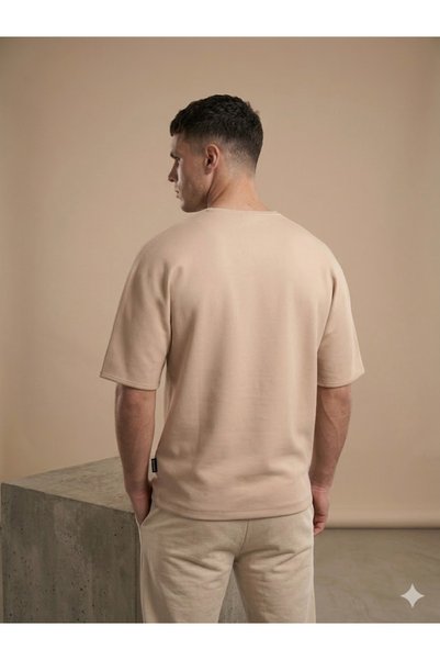 Polo Garage Tricou cu mânecă scurtă, cu decolteu rotund, cu umeri căzuți, 313012