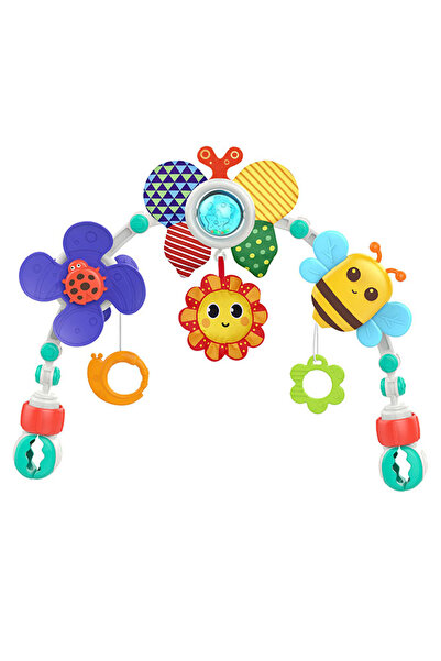 Ma Baby Adjustable Arch Bassinet Toys for Infant & Toddlers, Stroller Arch, B...