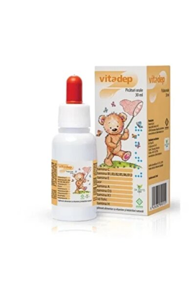 Phyto Picaturi orale cu vitamine pentru copii Vitadep, 30 ml,