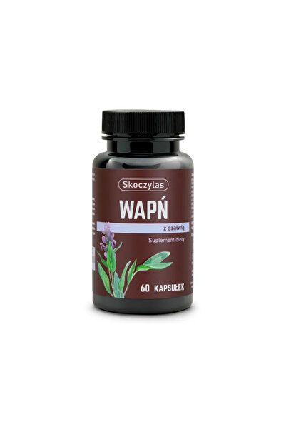 SKOCZYLAS Calciu cu Salvia 60 Capsule