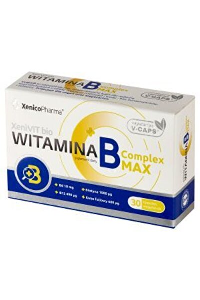 XENICO PHARMA Complex de Vitamina B Max 30 Capsule