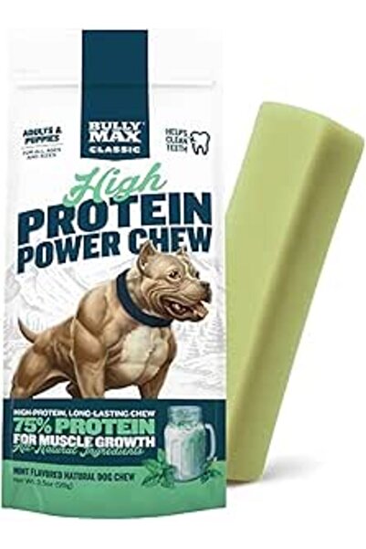 bully max BullyMax Classic High Protein Power Chew - Mint - 99g