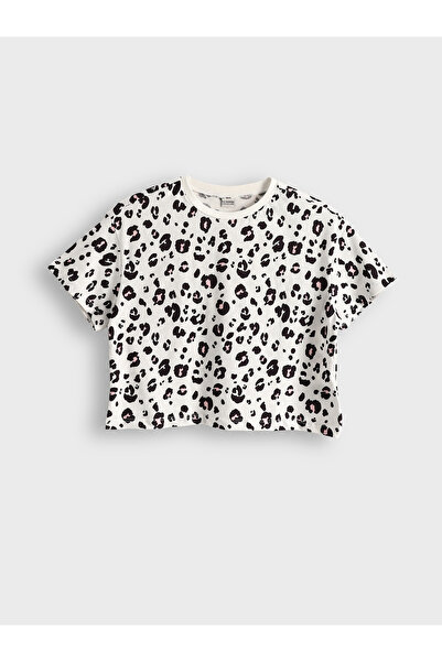 LC Waikiki Tricou de fete cu guler rotund