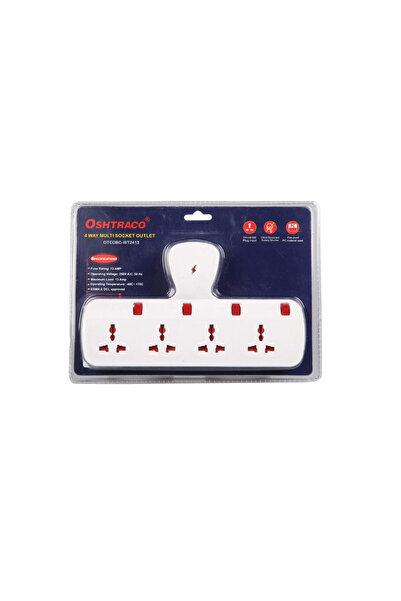 Oshtraco 4WAY UNIVERSAL T.SOCKET (OTCDBC-WT2413)