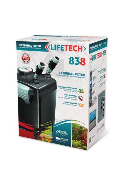 Lifetech فلتر نوفابازر لايف تيك أسود مملوء بالكامل (173102) 1200 لتر