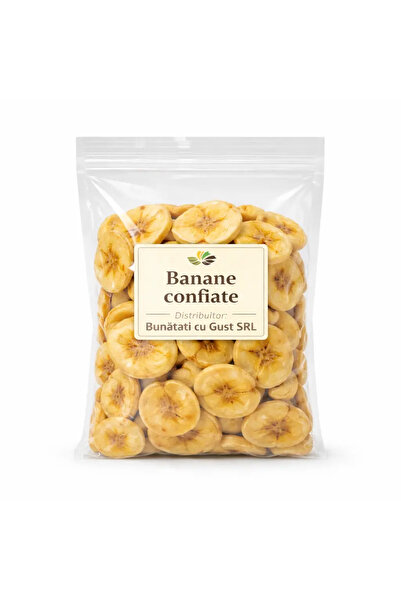 Bunatati cu gust Banană confiată 500 g