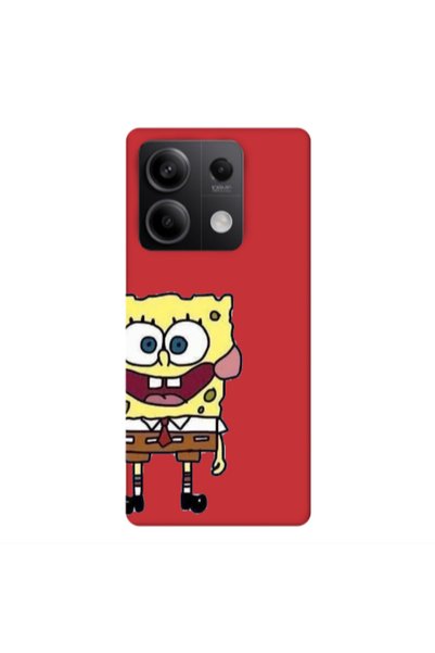 Other Xiaomi Redmi Note 13 5G Spong 2 Red Colored Silicone TPU Θήκη