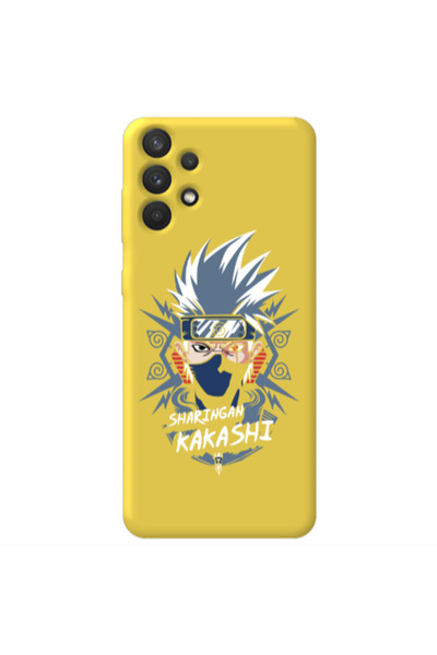 Other Samsung A32 4G Anime Mangoo Yellow Colored Silicone TPU Θήκη