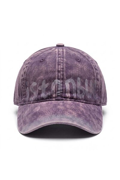 Aware Time Unisex Özle Washed Denim Cap Hat