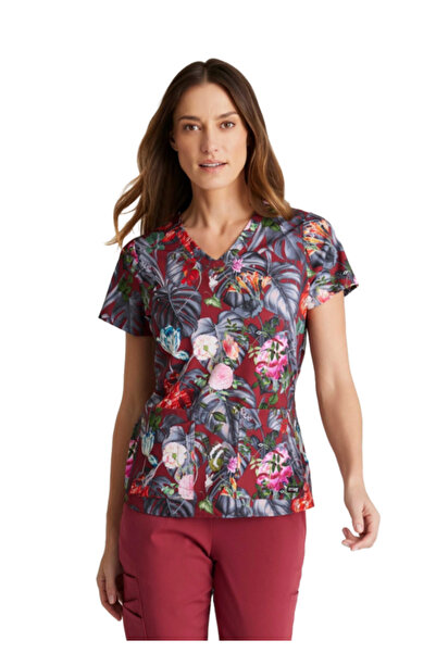 Grey’s Anatomy Grst154 Printed Scrubs Top – Imported, and Flexible Doctor/Nur...