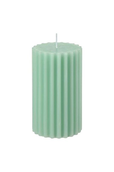OEM Lumânare Decorativă Verde, Lumină Caldă și Atmosferă Relaxantă, Ø7 x 12cm
