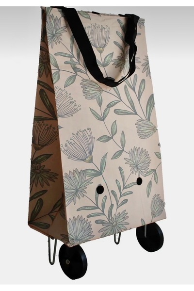 Aşkana Foldable, with Wheels, Foldable, with Shoulder Strap, Shopping Bag, Ma...